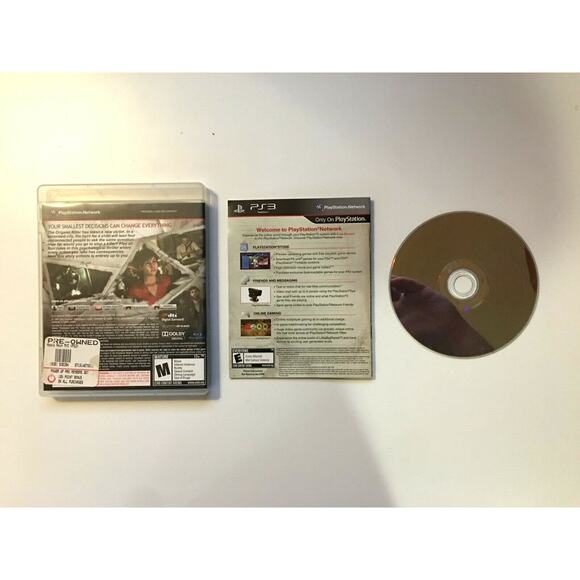 Heavy Rain PS3 (Sony PlayStation 3, 2010) Sony - Complete In Box - US Seller - Picture 2 of 5